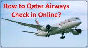 How to qatar airways check in online