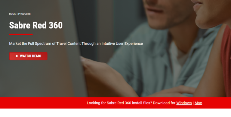 sabre red travel network download