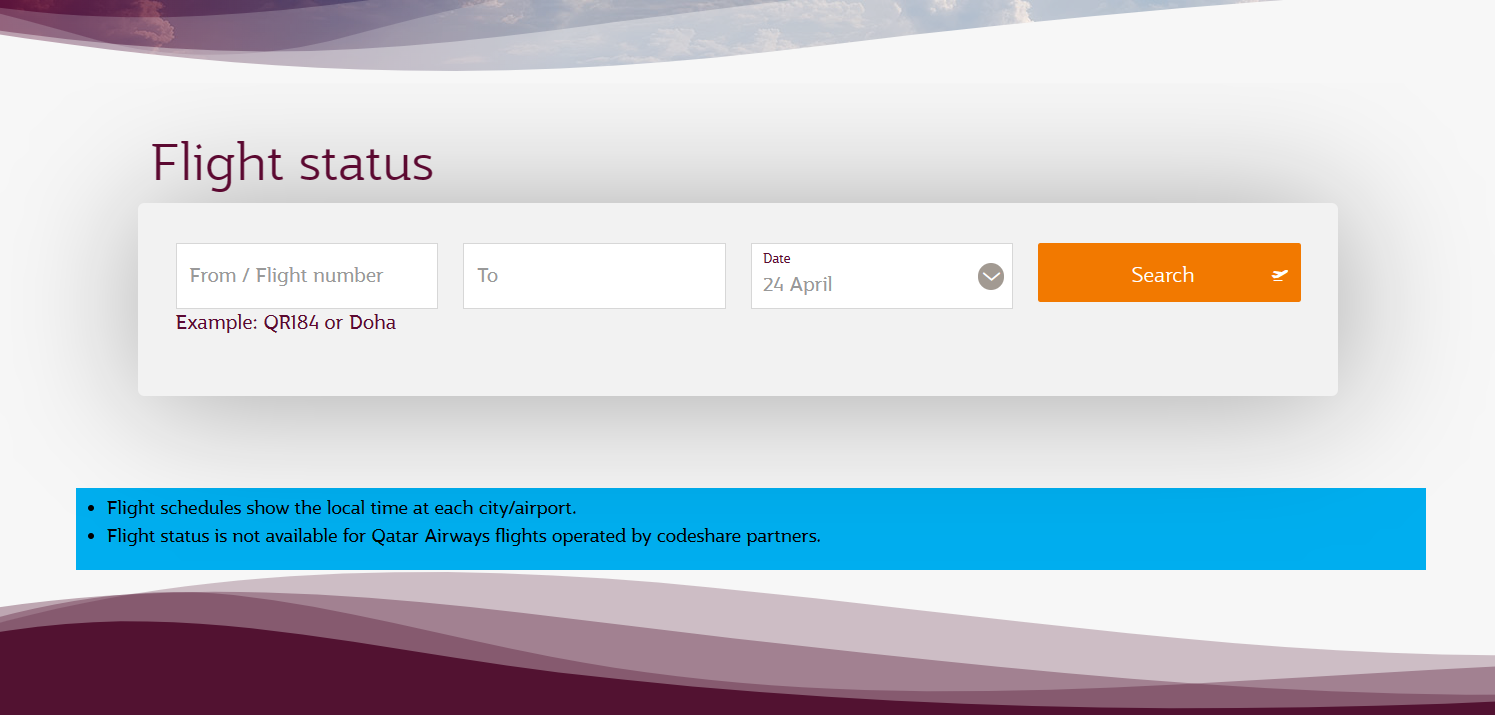 How to check Qatar Airways flight Status? GDS Helpdesk