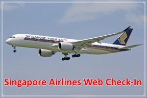 Singapore Airlines Web Check-In